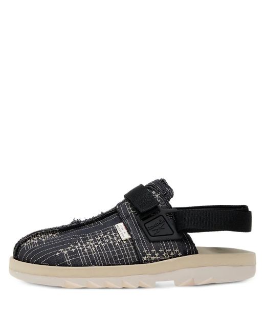 Reebok Black Beatnik Strap Mules
