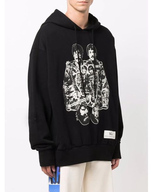 Stella McCartney Black X The Beatles Printed Hoodie