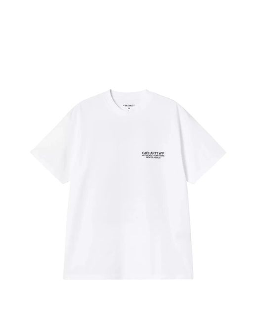 Carhartt White Sean Hamilton 03 T-Shirt for men