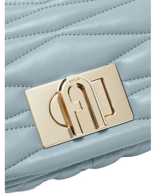 Furla Medium 1927 Cross Body Bag Blue