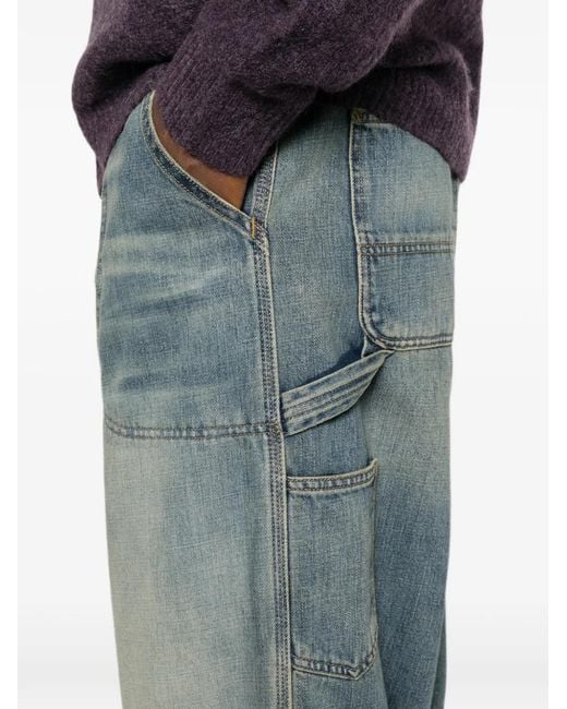 Carhartt Gray Oakland Panelled Jeans for men