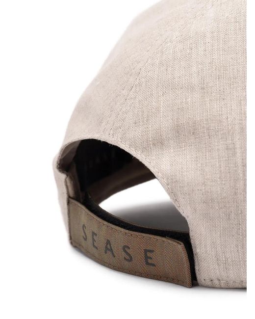 Sease Natural Logo-Detail Baseball Cap for men