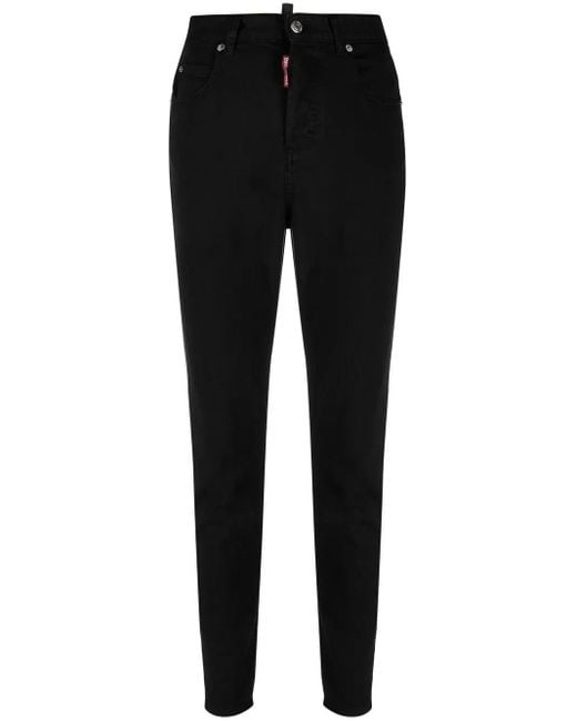 DSquared² Black Denim Five Pockets Jeans