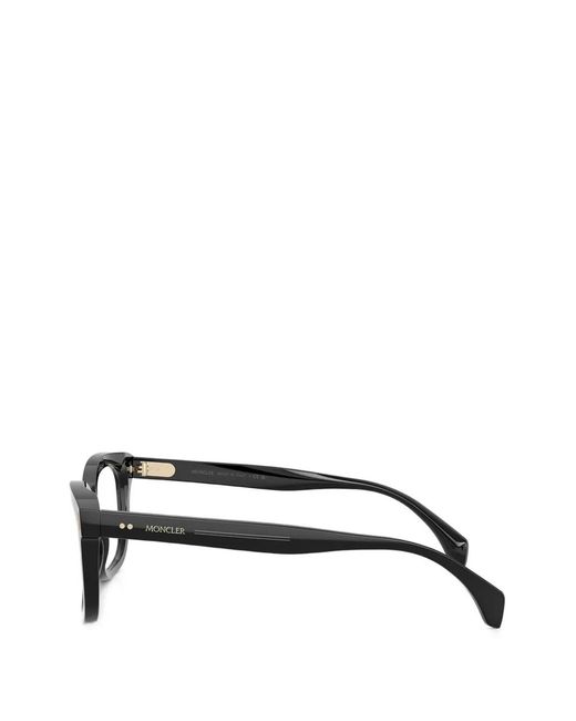Moncler Black Square-Frame Glasses