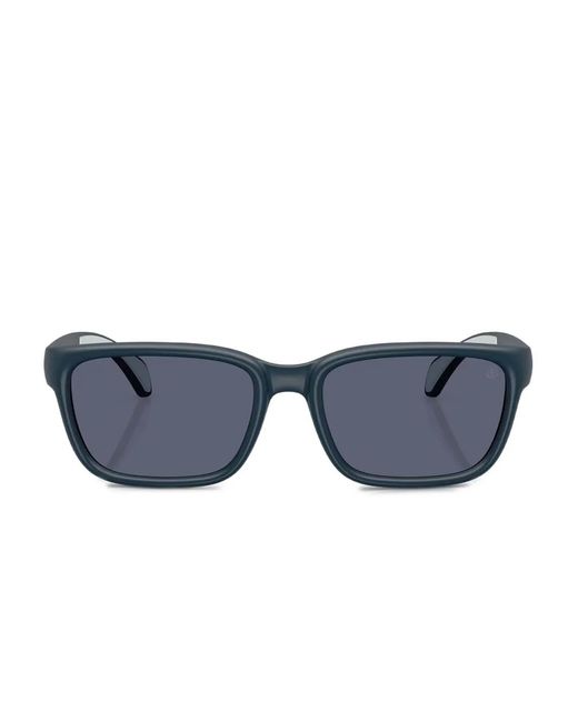 Moncler Blue Slicka Square-Frame Sunglasses