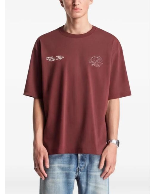 Filling Pieces Red T-Shirt Bridge The Gap for men