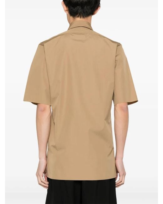 Maison Margiela Natural Pointed Collar Shirt for men