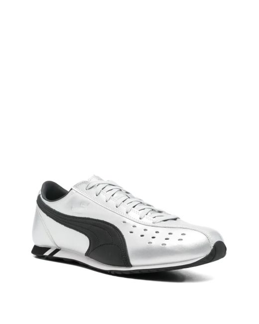 PUMA White 'Sprint' Colored Sneaker With Logo Print On The Side