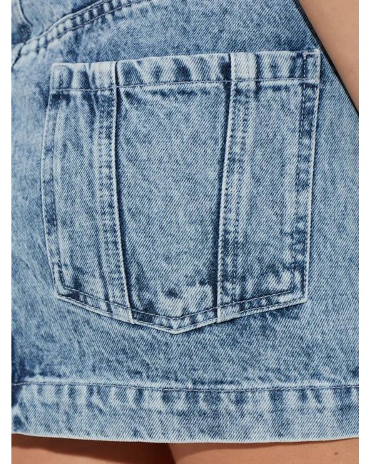 Isabel Marant Blue 'Juana' Denim Skirt