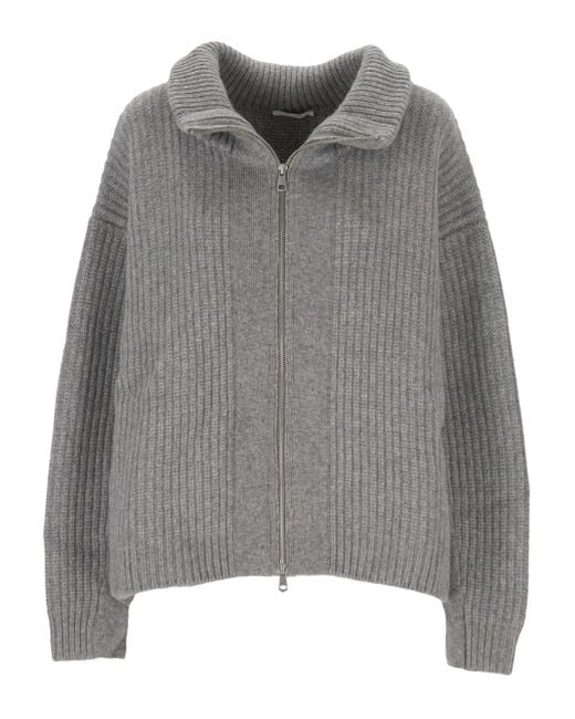 Jersey con cremallera Oliver Lattughi de color Gray