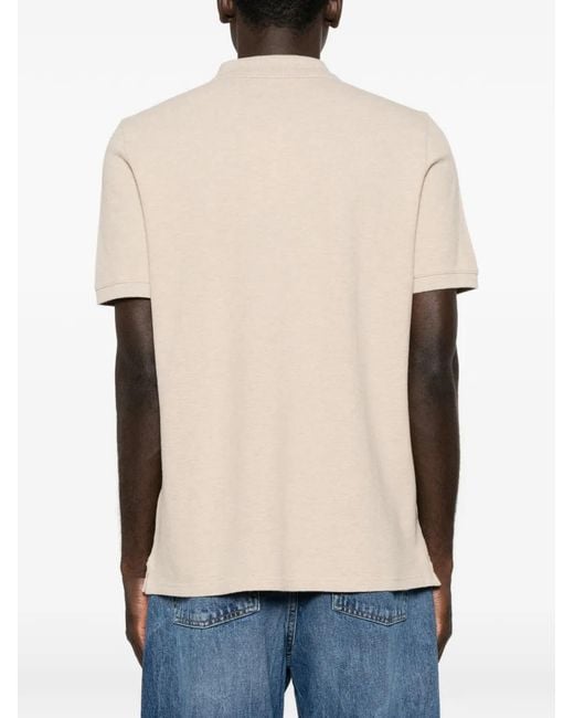Polo À Patch Fox Head Maison Kitsuné pour homme en coloris Natural