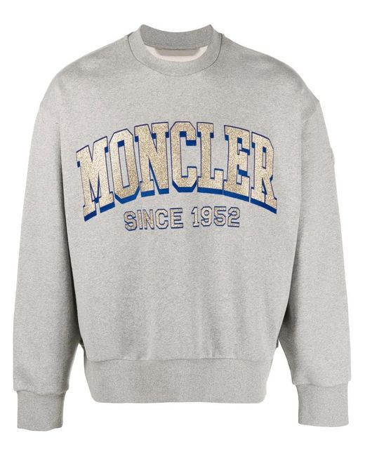 Moncler Gray Sweaters Grey for men