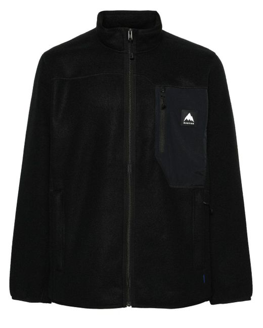 Burton Black Cinder Fleece Lightweight Jacket for men