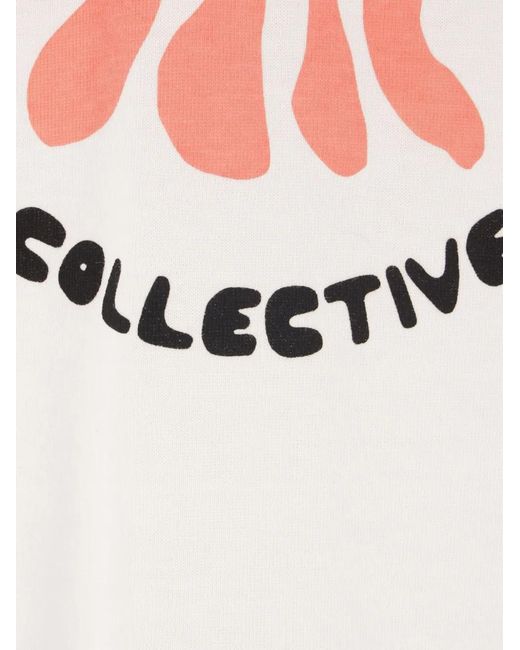 Meta Campania Collective White T-Shirt Peter À Imprimé Pieuvre for men