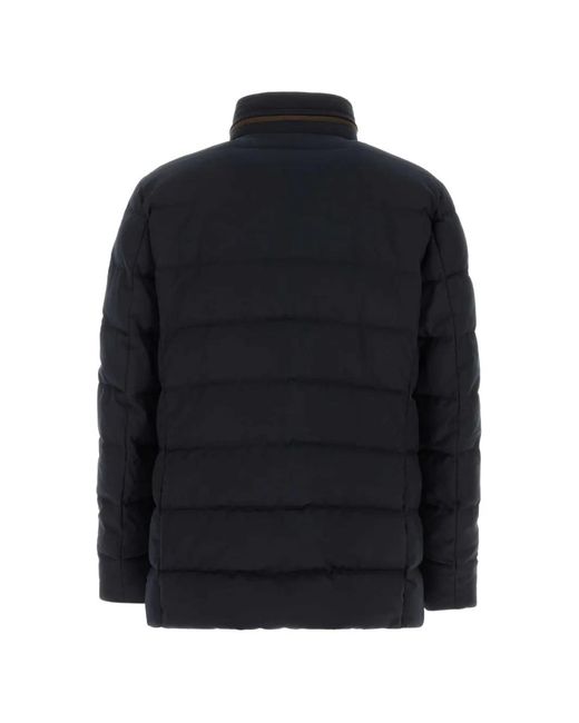 Moorer Blue Button Down Jacket for men