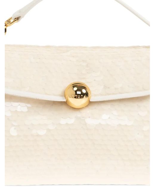 Furla Natural Sac À Main À Sequins