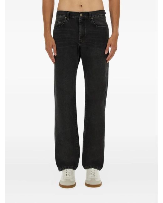 Isabel Marant Black Five-Pockets Jeans for men
