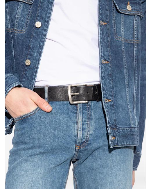 DIESEL Black Line Belt for men