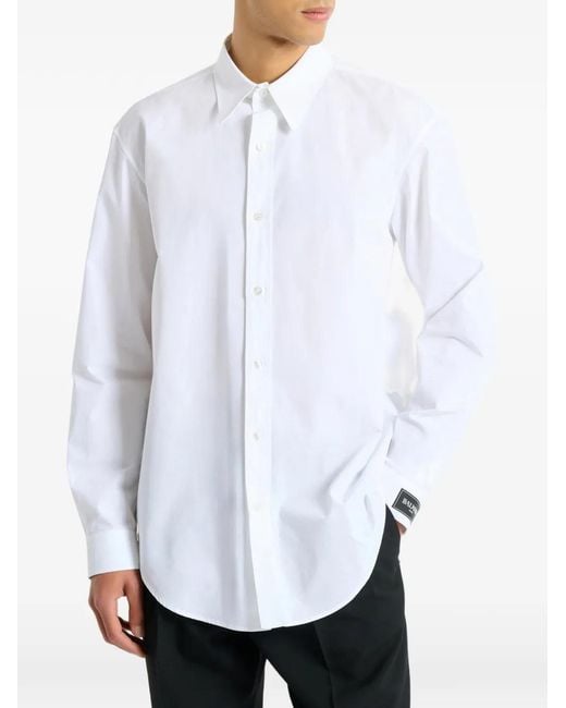 Balmain White Paris Shirt for men