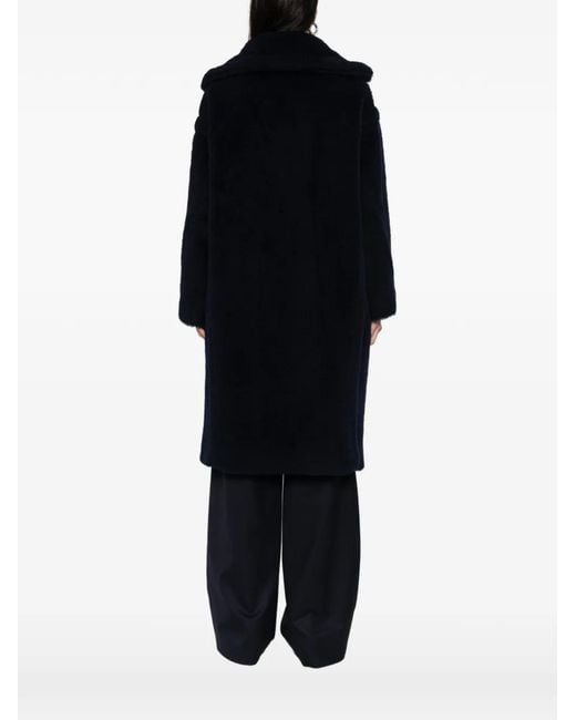 Max Mara Black "Tedgirl" Classic Coat