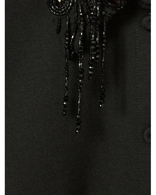 LaDoubleJ Black Beaded Shirt