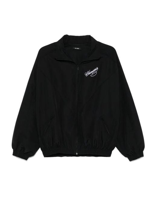 Willy Chavarria Black Ruff Rider Jacket for men