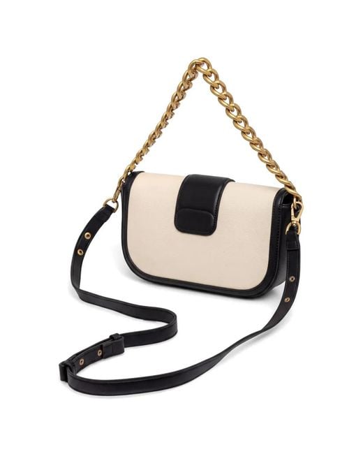 Twinset Metallic Chain-Link Satchel Bag