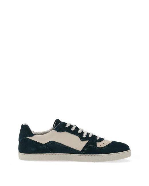 Groundies Green Nova Special Panelled Perforated Sneakers for men