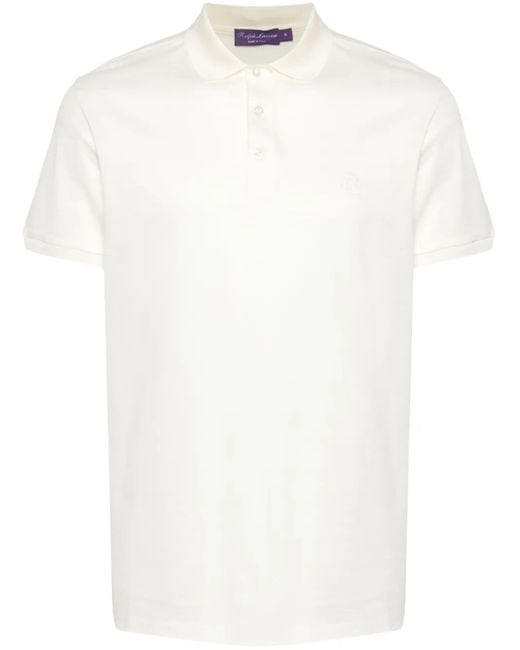 メンズ Ralph Lauren ピケ ポロシャツ White