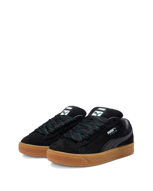 PUMA Black Suede Xl Flecked Trainers