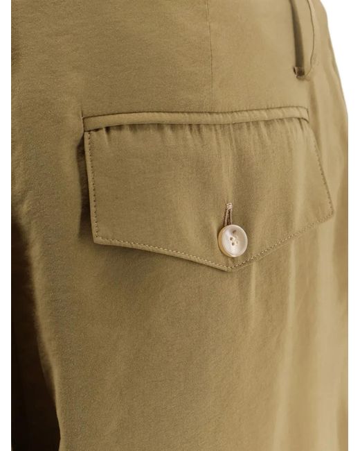 Alysi Natural Drawstring Trousers