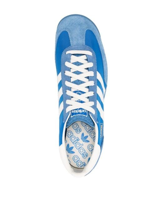 Adidas Blue Sl 72 Rs Suede Sneakers for men
