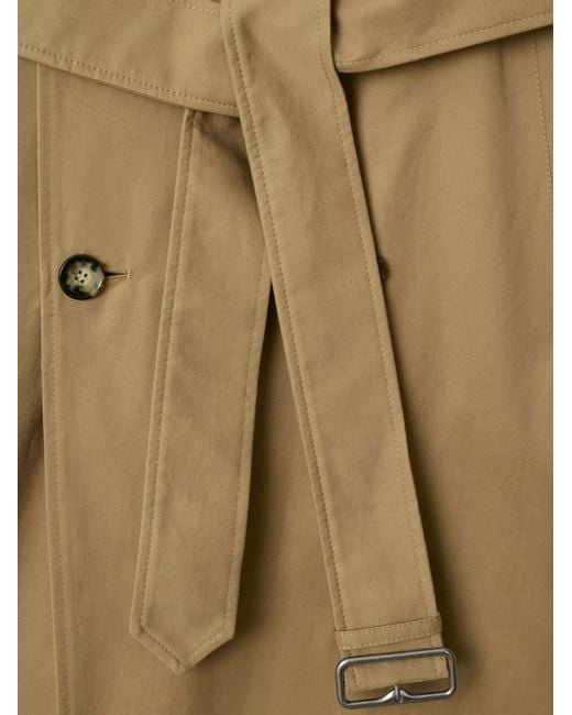 Burberry Natural Gabardine-Weave Trench Coat for men