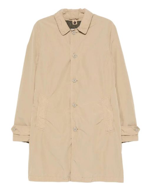 Aspesi Lemon Button-Up Waterafstotende Jas in het Natural voor heren