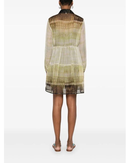 Liu Jo Natural Motif Mini Dress
