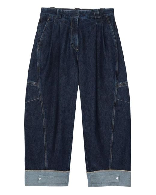 3.1 Phillip Lim Jeans Met Vlakken in het Blue