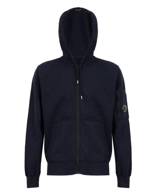 Sudadera con capucha y cremallera C P Company de hombre de color Blue