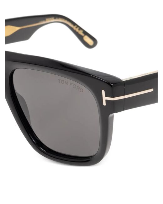 Tom Ford Black Square-Frame Sunglasses