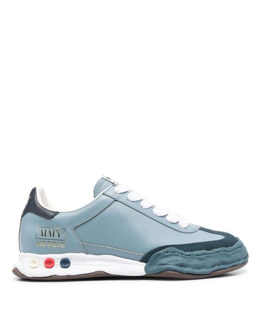 Maison Mihara Yasuhiro Herbie Low-top Sneakers in Blue for Men | Lyst