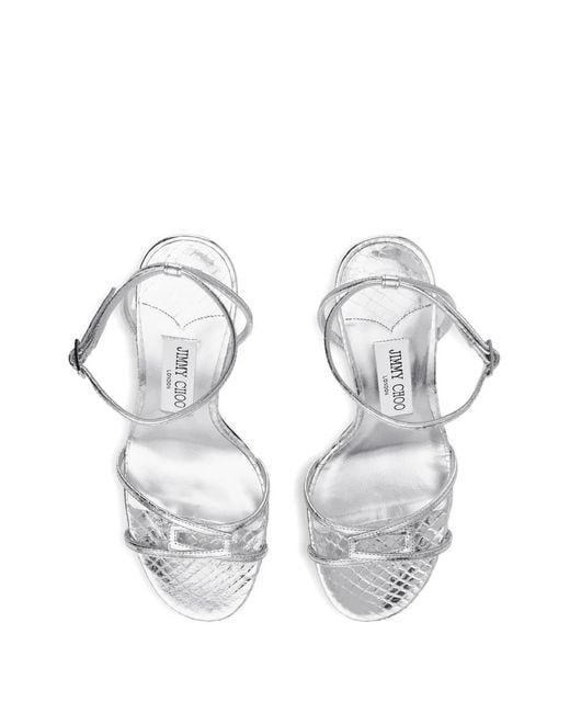 Jimmy Choo White Flat Shoes