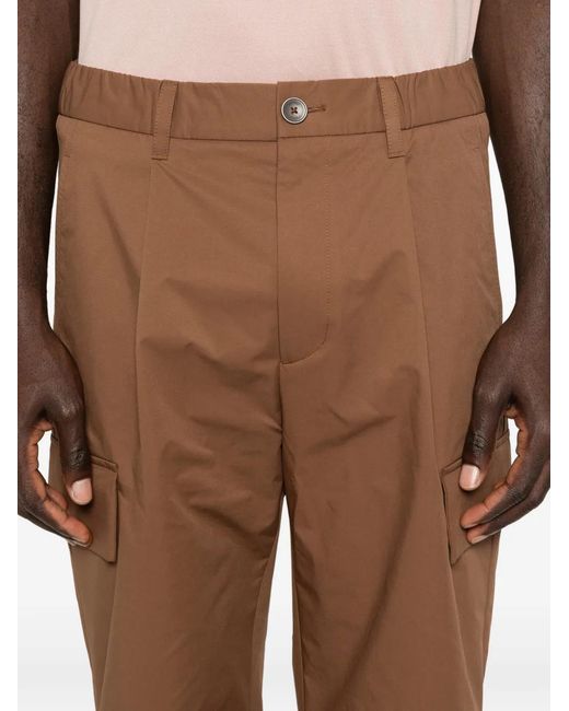 Herno White Elasticated-Waist Track Pants for men