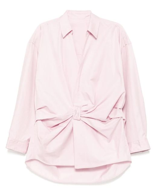 JNBY Vネック シャツ Pink