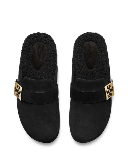Tory Burch Black Mellow Clog