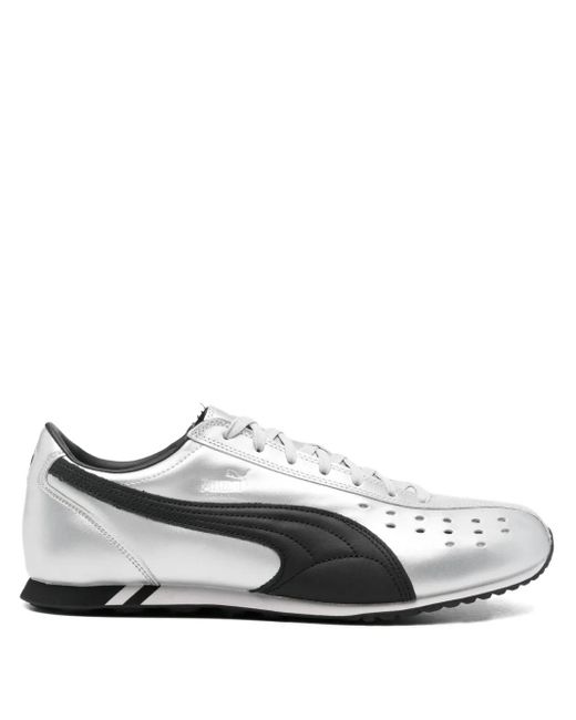PUMA White 'Sprint' Colored Sneaker With Logo Print On The Side
