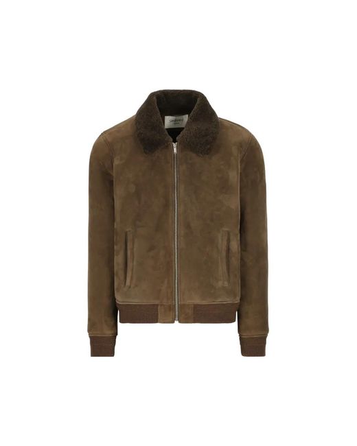 Saint Laurent Brown Jackets for men