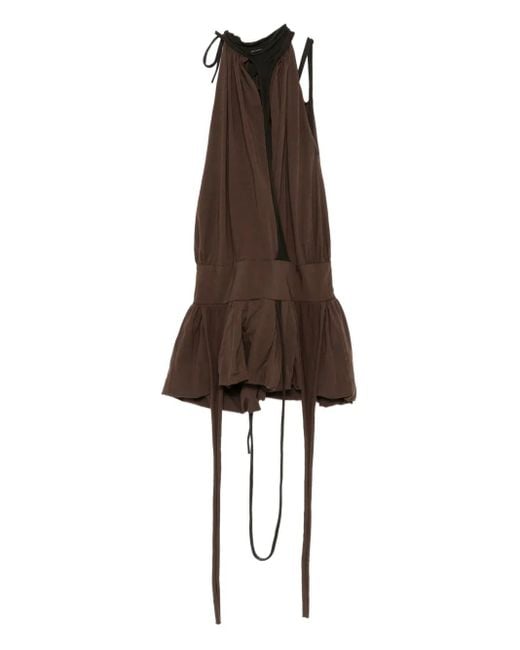 OTTOLINGER Natural Neckholder Balloon Dress
