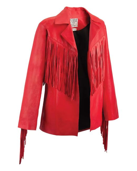 Dan Cassab Red Laurel Jacket