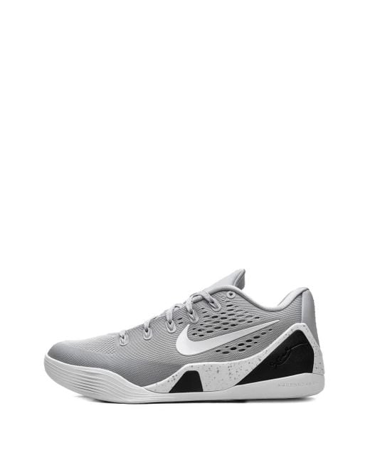 Nike Gray Kobe 9 Em Low-Tops Sneakers for men