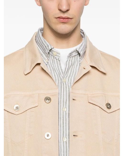 Eleventy Natural Flap-Pocket Jacket for men