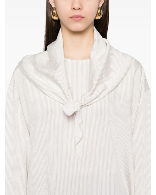 Studio Nicholson White Bute Blouse